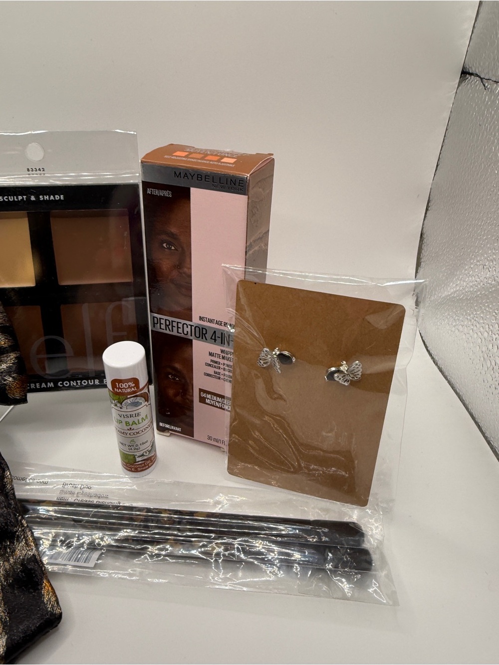 8pc NWT Makeup & Accessories Bundle! e.l.f., Maybelline, Revolution (retail $62) - Picture 2 of 3